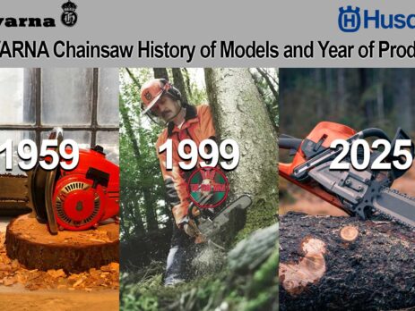 HUSQVARNA Chainsaw History of Models and Year of Production