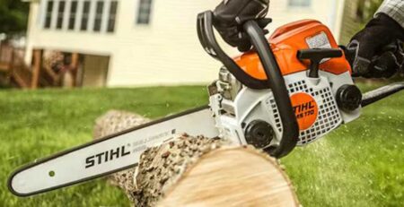 STIHL MS170 Gas Chainsaw Review Power and Precision for Versatile Cutting