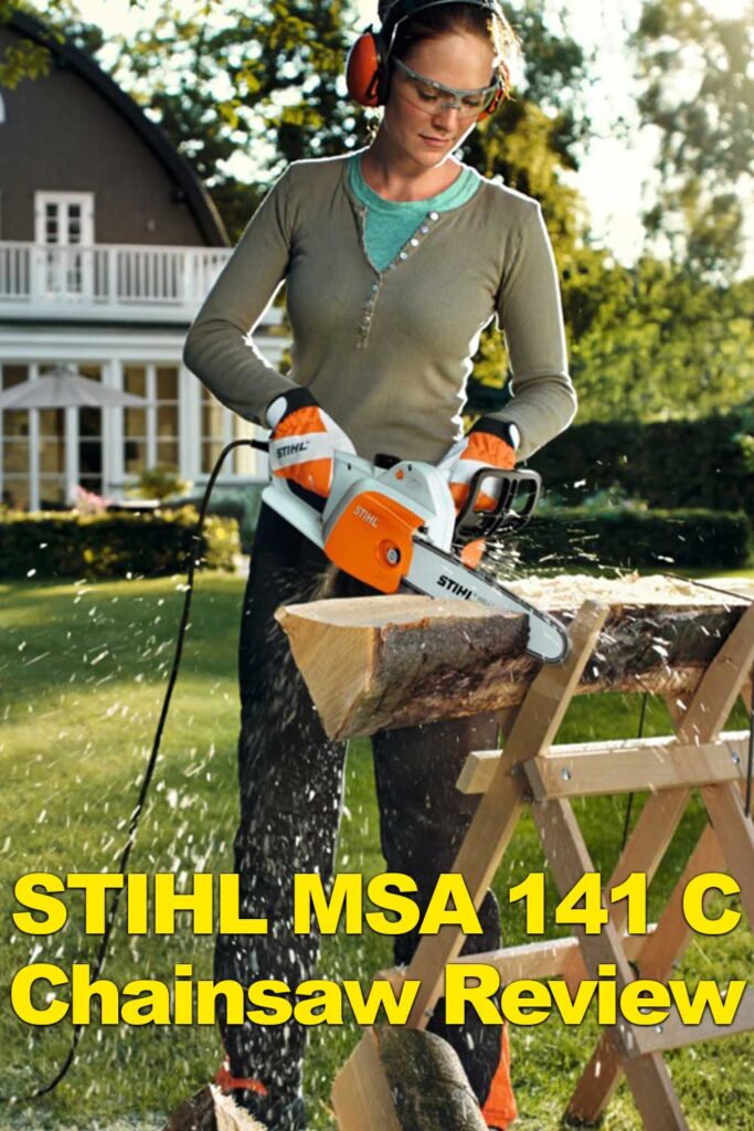  Stihl MSE 141 C Chainsaw Review: A Compact Yet Capable Performer