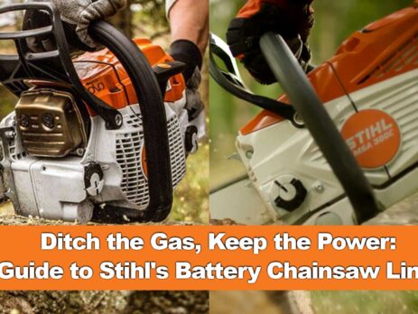 Ditch the Gas, Keep the Power A Guide to Stihl's Battery Chainsaw Lineup