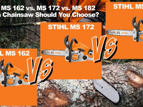 Stihl MS 162 vs. MS 172 vs. MS 182: Which Chainsaw Should You Choose?