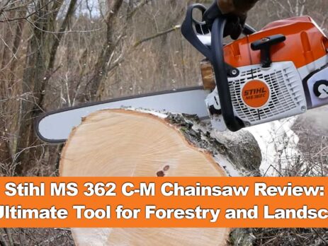 Stihl MS 362 C-M Chainsaw Review: The Ultimate Tool for Forestry and Landscaping